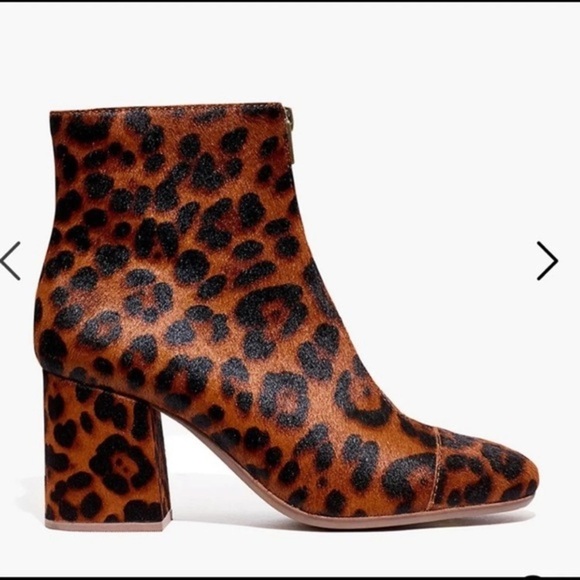 MADEWELL | Amalia zip boot leopard calf - Picture 2 of 3